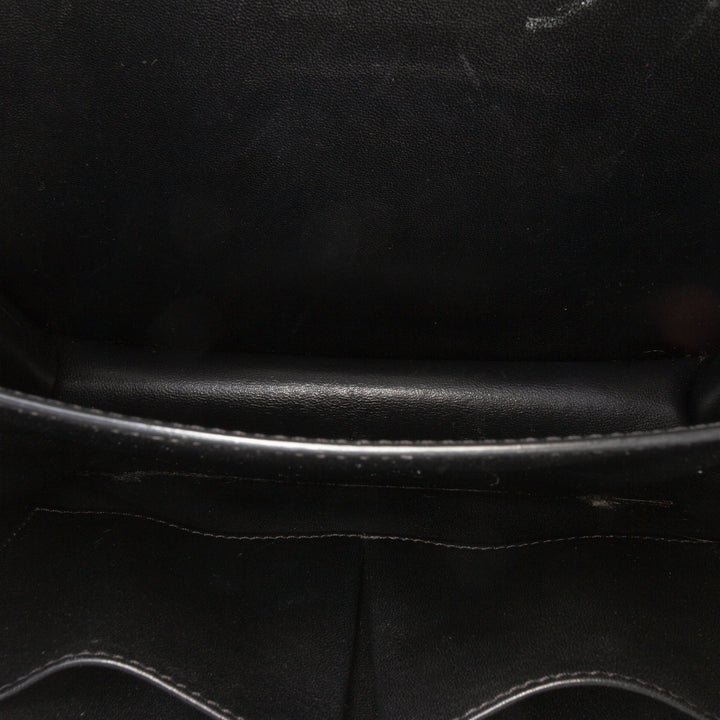 Celine Medium Cuir de veau Classic Boîte Noir