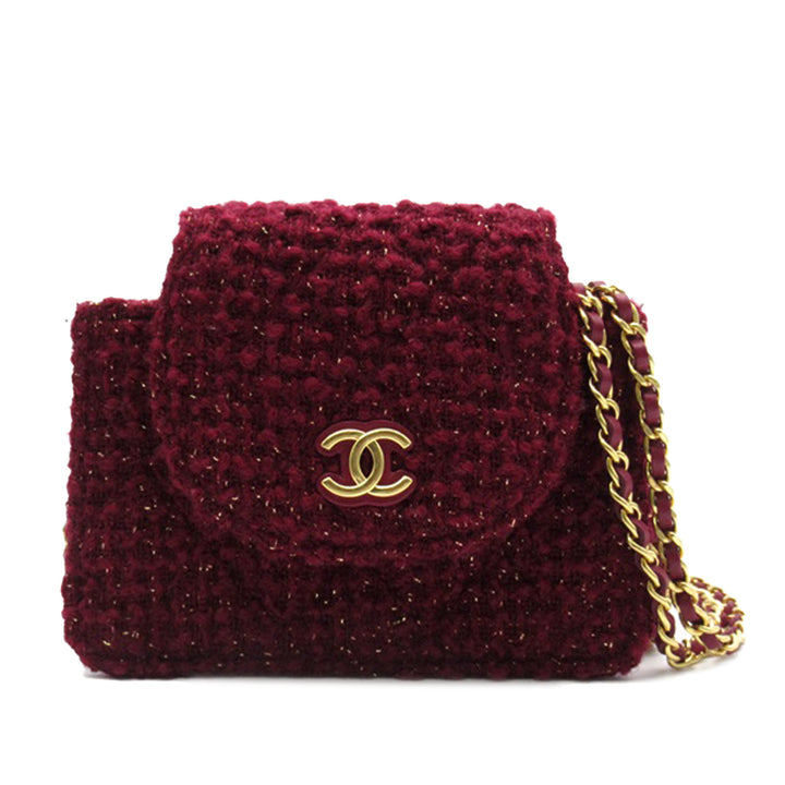 CC Tweed Crossbody Red - Gaby Paris