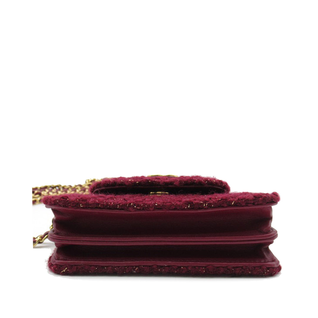 CC Tweed Crossbody Red - Gaby Paris