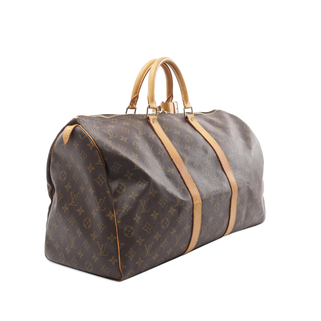 Monogram Keepall 50 Brown - Gaby Paris