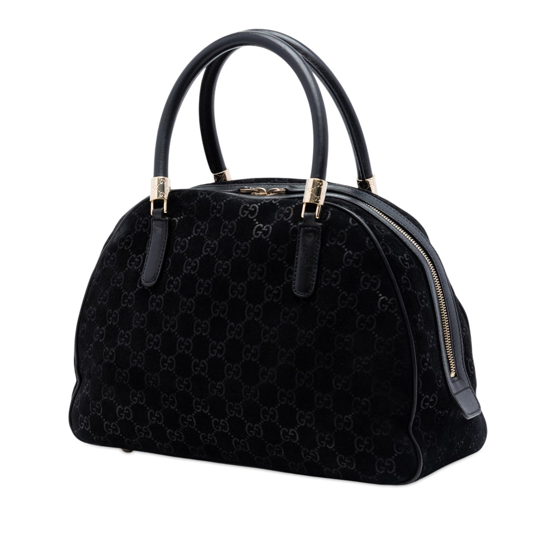 Gucci GG Daim Web Dome Sac à main