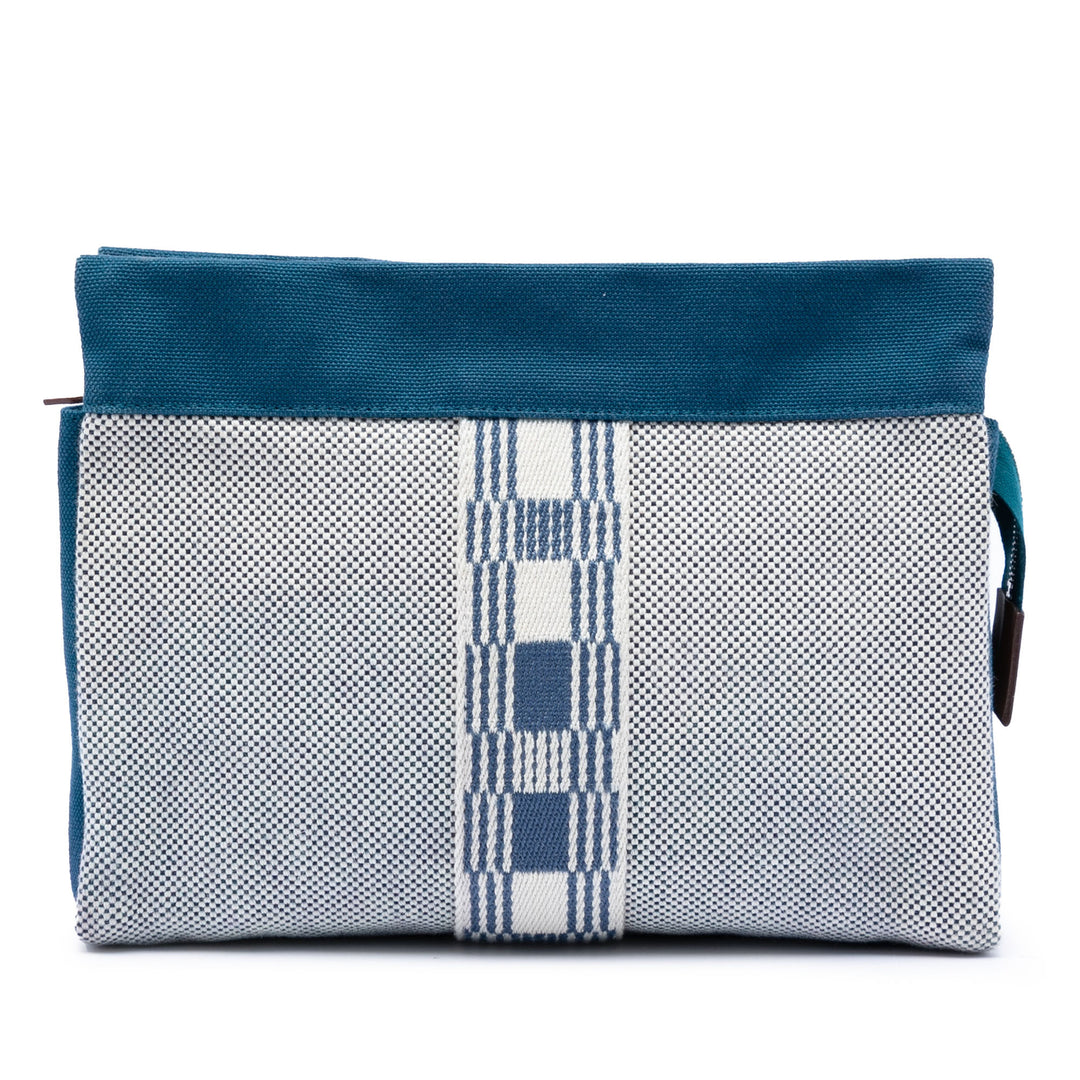 Hermès Toile Trousse de Voyage Jimetou PM