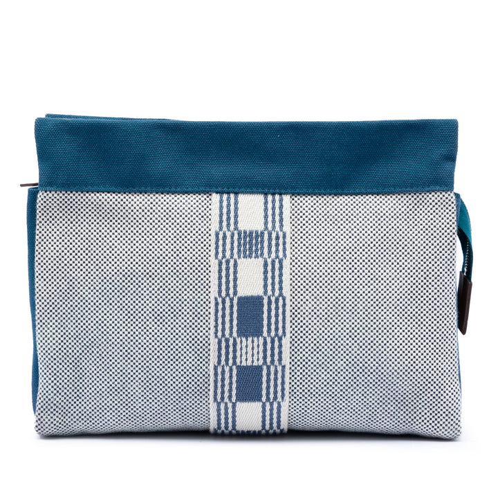 Hermès Toile Trousse de Voyage Jimetou PM