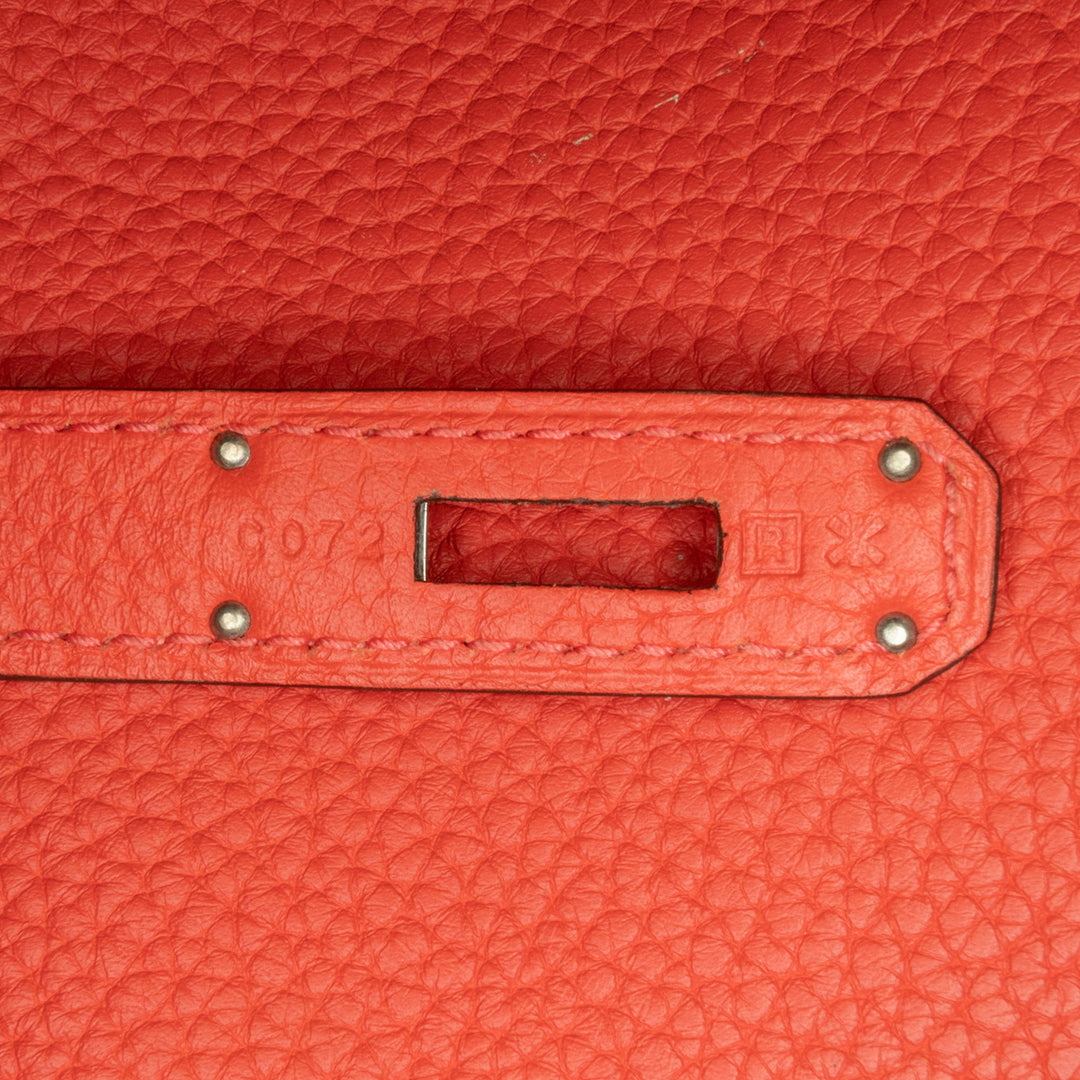 Hermès Togo Kelly Retourne 32 Red - GABY PARIS