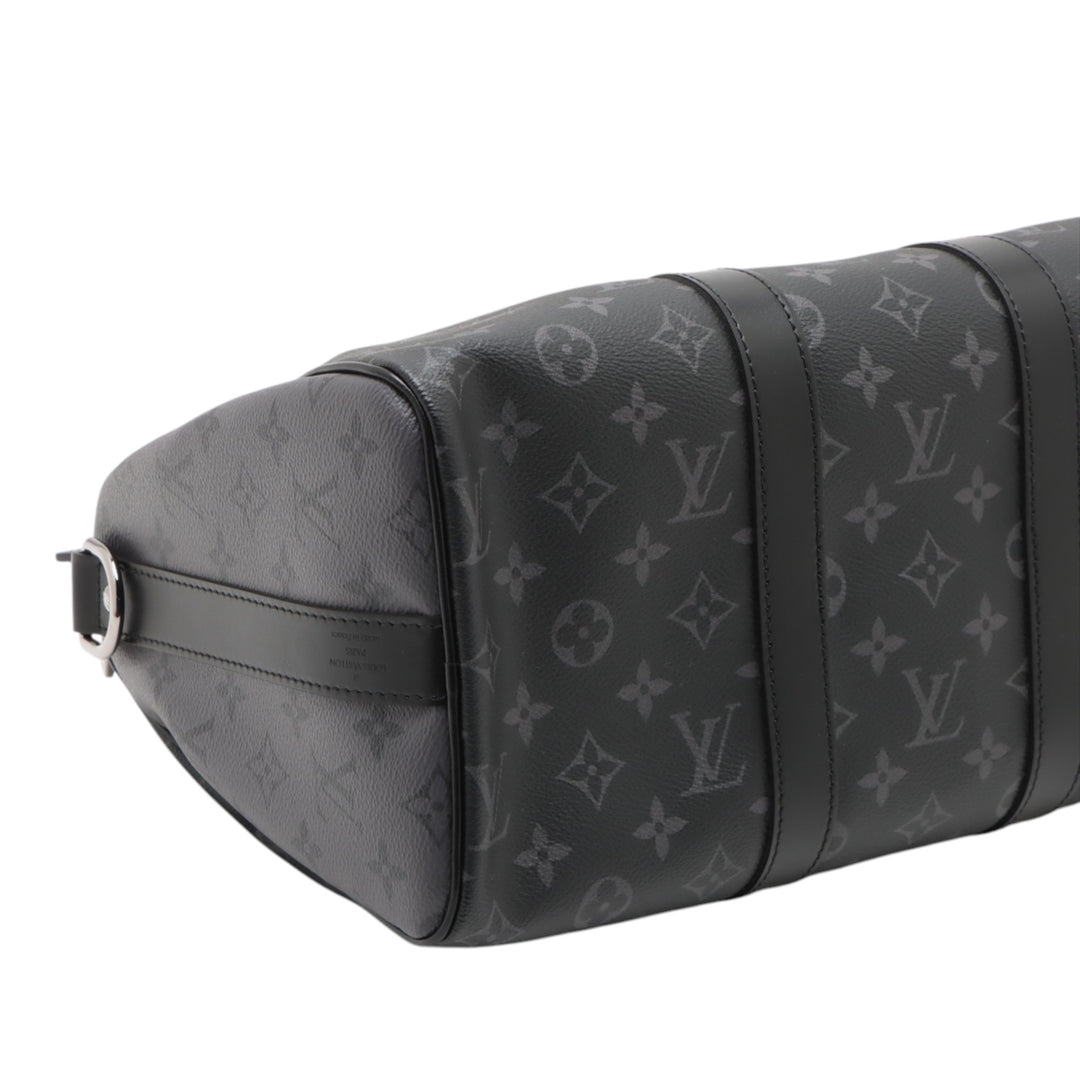 Louis Vuitton Monogram Eclipse Keepall Bandouliere 35