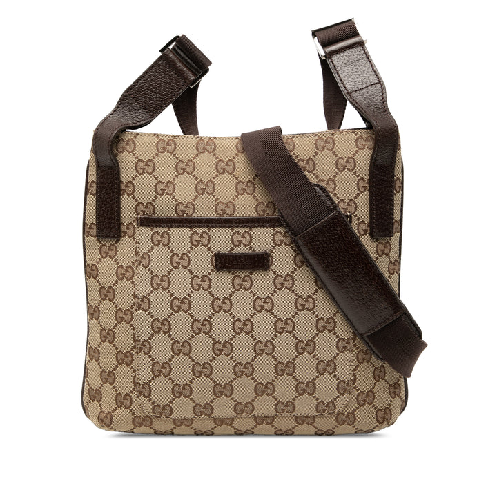 Gucci GG Toile Sac porté croisé