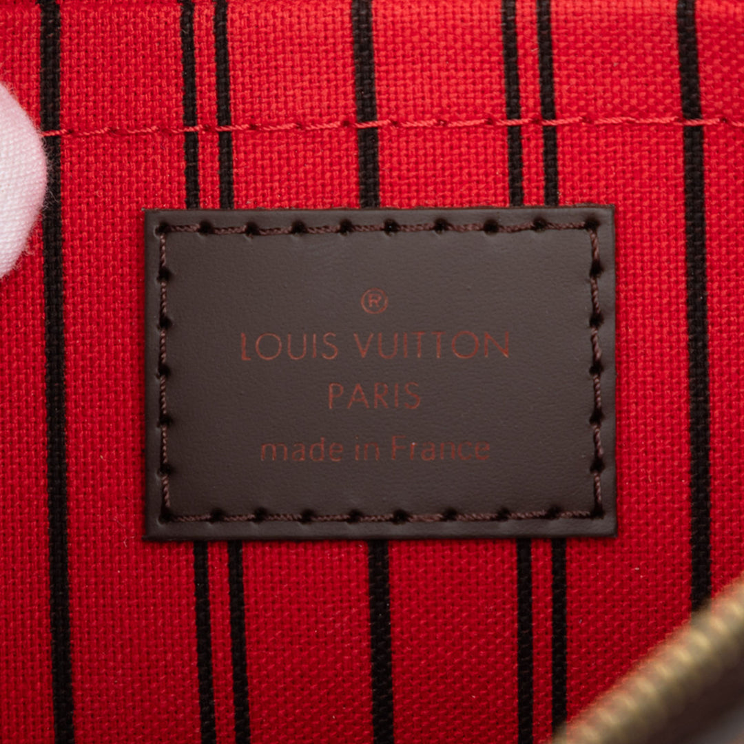 Louis Vuitton Damier Ebene Neverfull Pochette