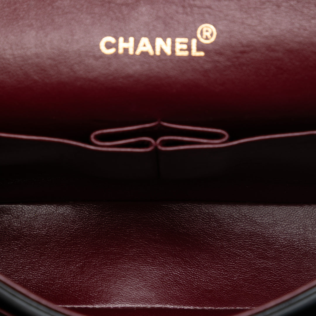 Chanel Medium Classic Cuir d’agneau Double rabat