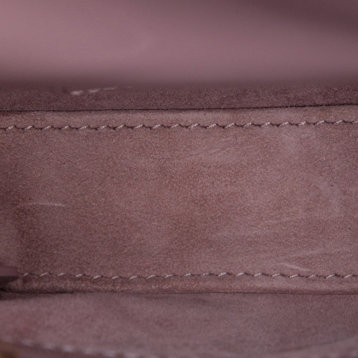 Dior Micro Cuir verni Cannage Lady Dior