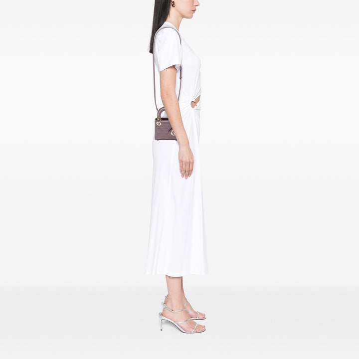 Dior Micro Cuir verni Cannage Lady Dior