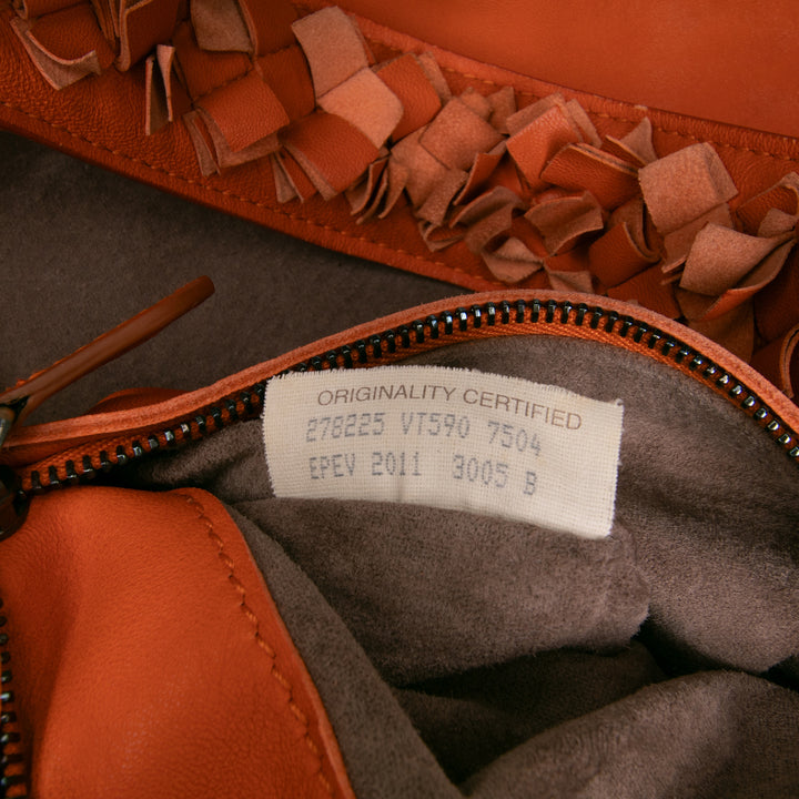 Bottega Veneta Large Nappa Intrecciato Franges Hobo