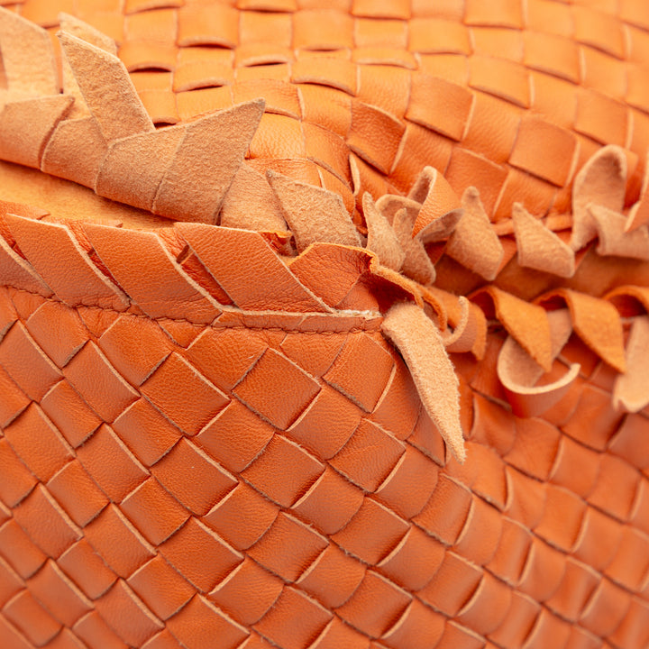 Bottega Veneta Large Nappa Intrecciato Franges Hobo