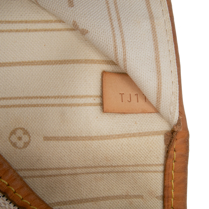 Louis Vuitton Damier Azur Neverfull GM Blanc