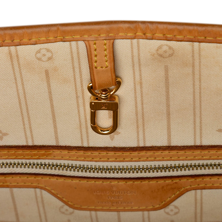 Louis Vuitton Damier Azur Neverfull GM Blanc