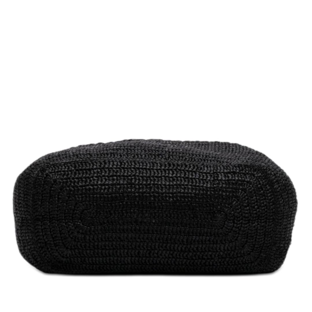 Saint Laurent Medium Raffia Le 5 a 7 Cabas