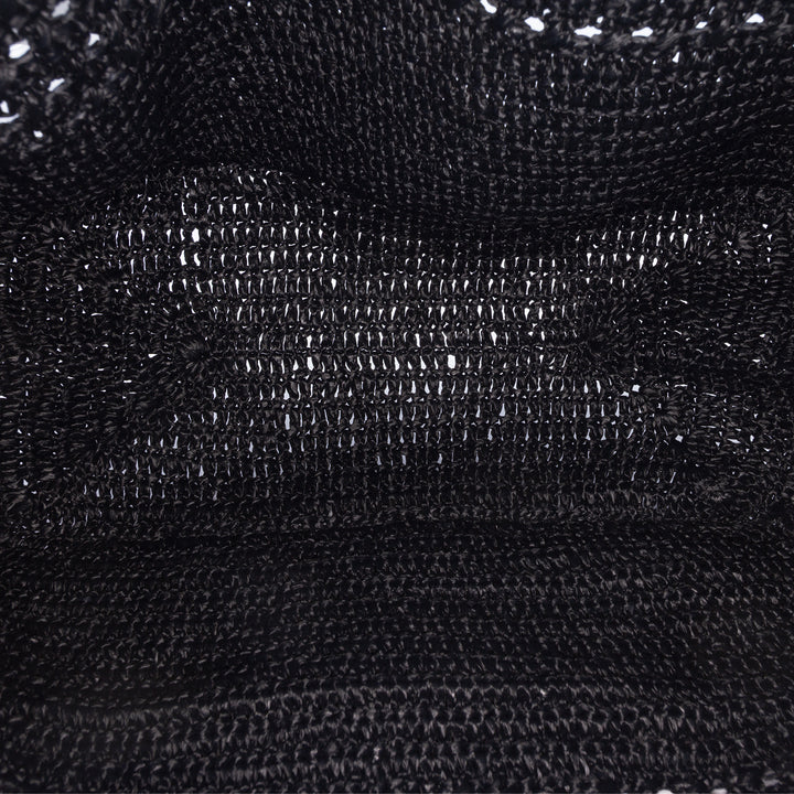 Saint Laurent Medium Raffia Le 5 a 7 Cabas