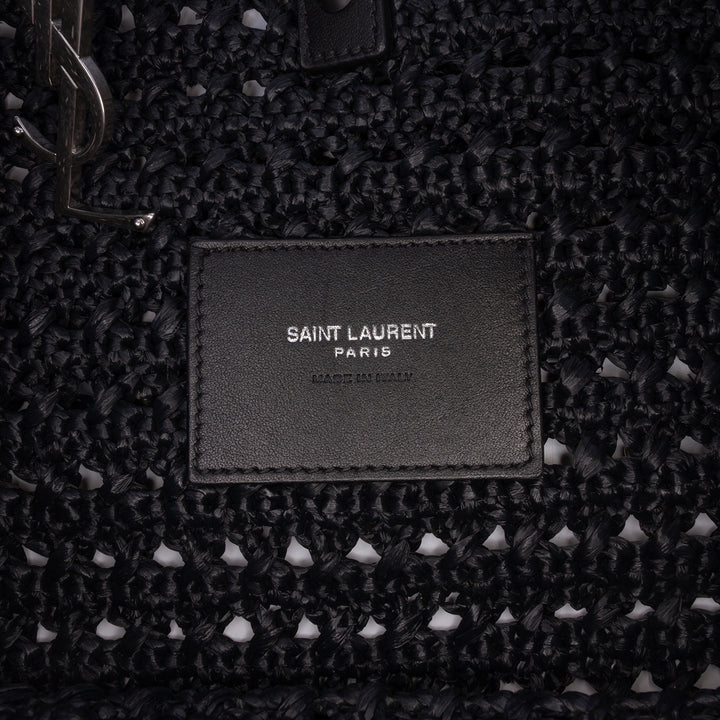 Saint Laurent Medium Raffia Le 5 a 7 Cabas