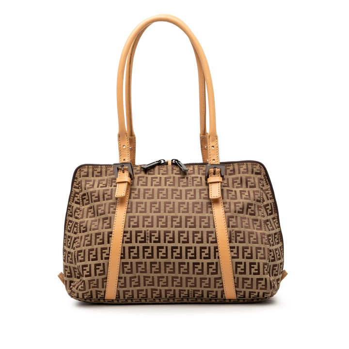 Fendi Zucchino Toile Sac bandoulière