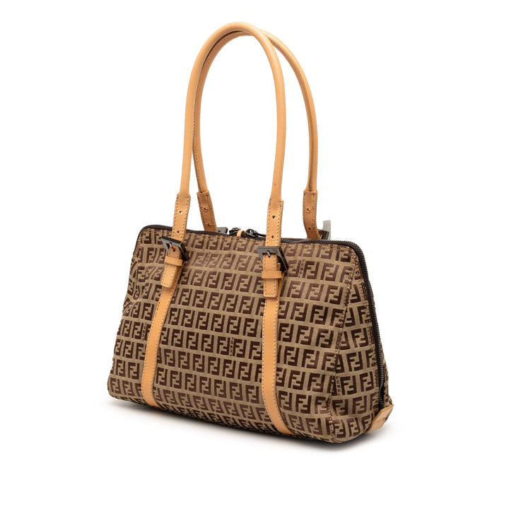 Fendi Zucchino Toile Sac bandoulière