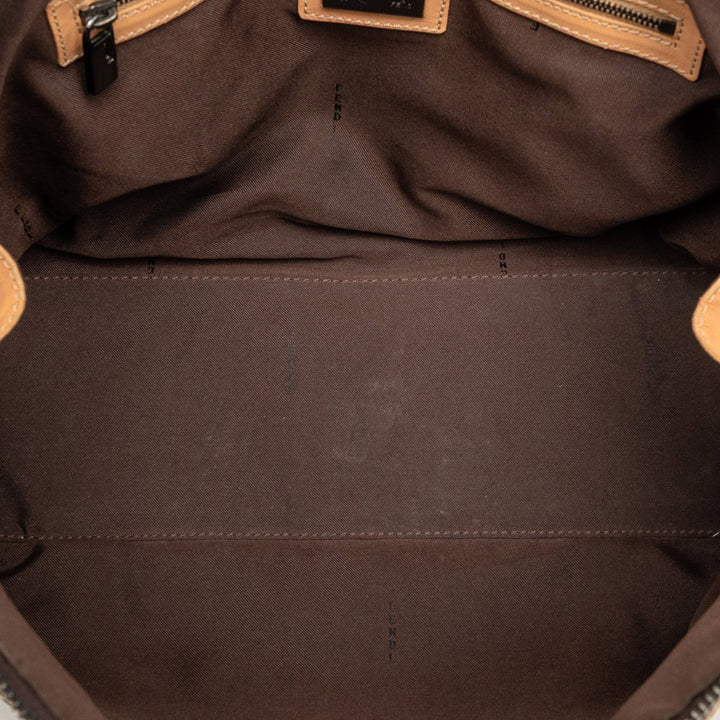 Fendi Zucchino Toile Sac bandoulière