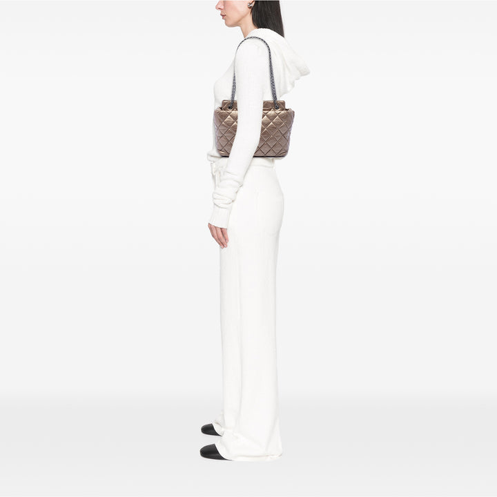Chanel Matelassé Metallic vieilli Cuir de veau Reissue 2.55 Cabas