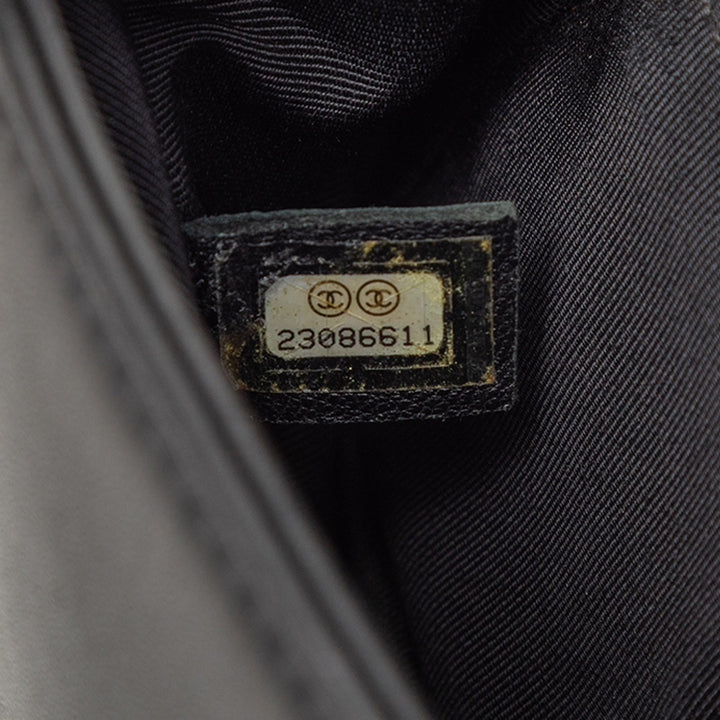 Chanel Small Velours et Cuir de veau Boy à rabat