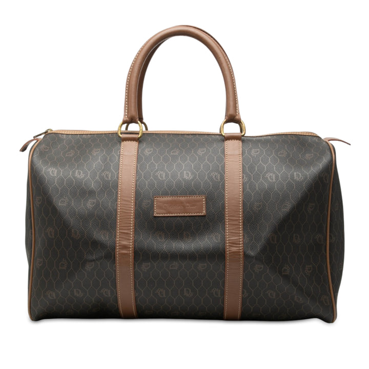 Honeycomb Boston Sac Toile enduite Noir
