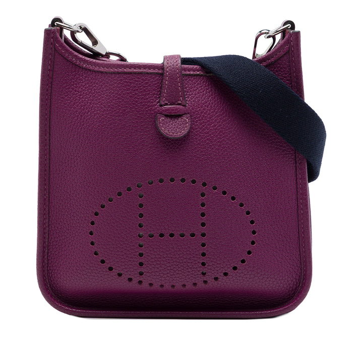 Hermès Sac bandoulière Evelyne I 16 Amazone Clémence Violet – vue principale – GABY PARIS