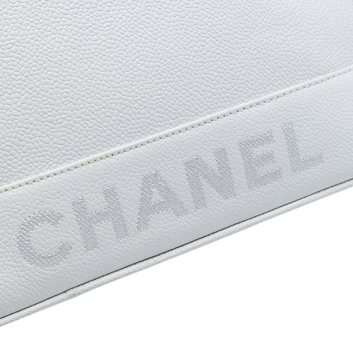 Chanel Caviar Logo Chain Sac bandoulière