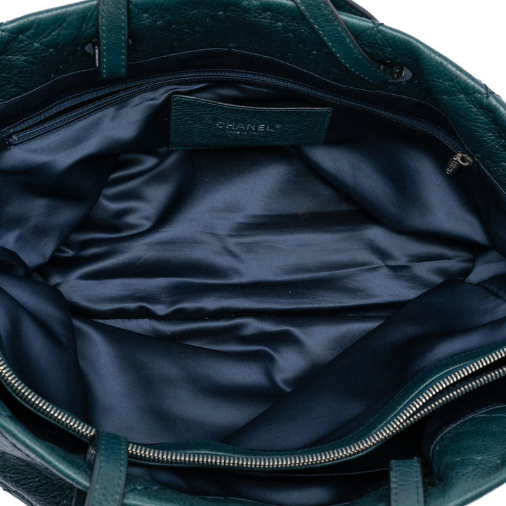 Chanel Large Glazed Cuir de veau On The Road Cabas