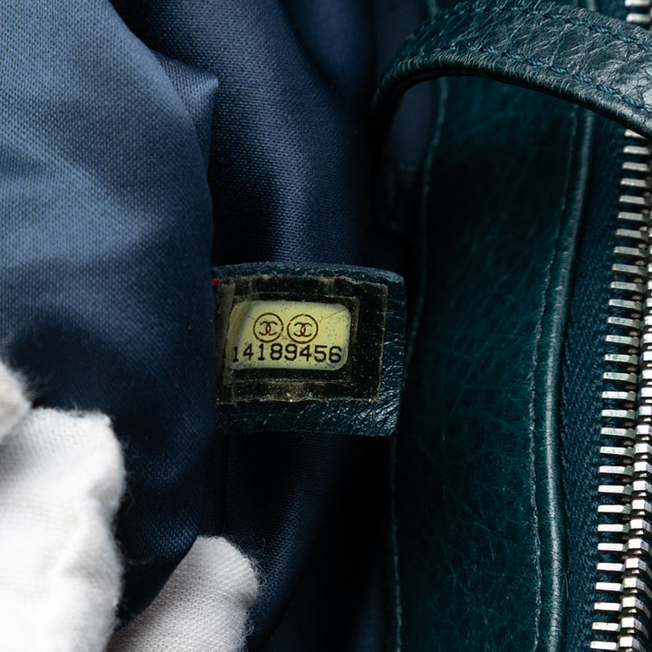 Chanel Large Glazed Cuir de veau On The Road Cabas