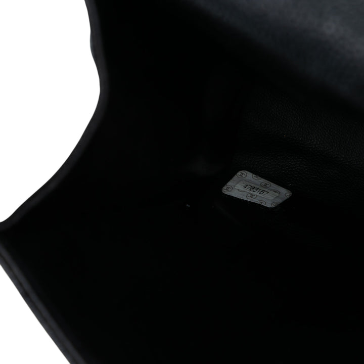 Chanel Mini CC Matelassé Caviar Envelope à rabat