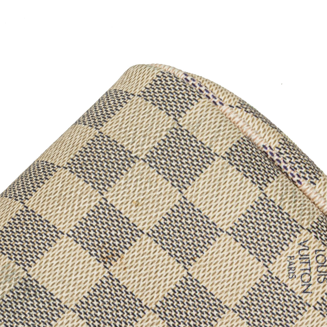 Damier Azur Favorite PM White - Gaby Paris