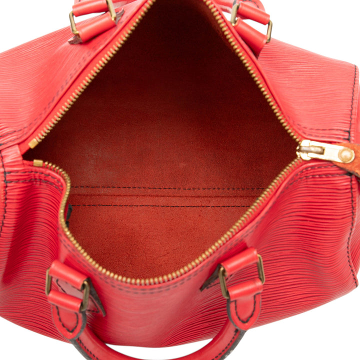 Louis Vuitton Epi Speedy 25