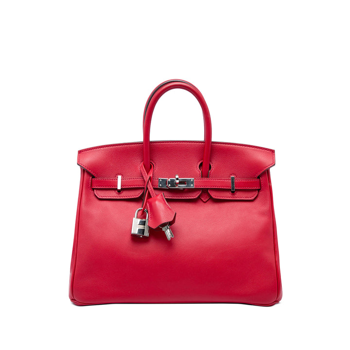 Birkin Retourne 25 Swift Rouge