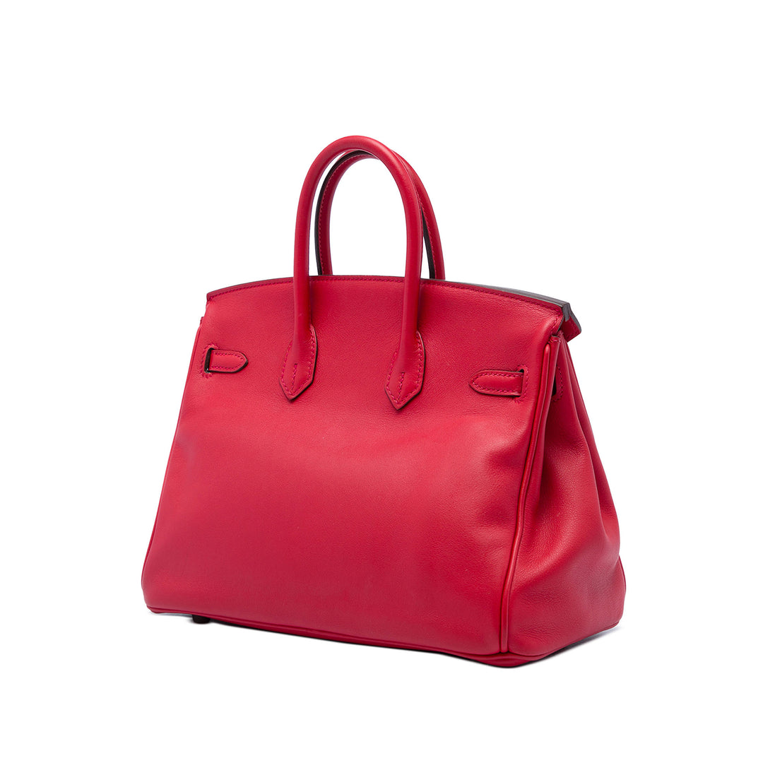 Birkin Retourne 25 Swift Rouge