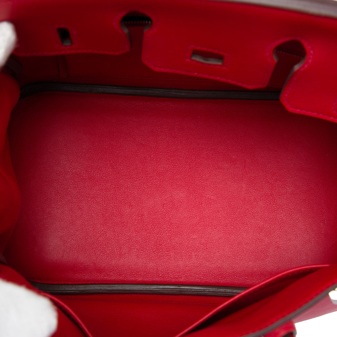 Birkin Retourne 25 Swift Rouge