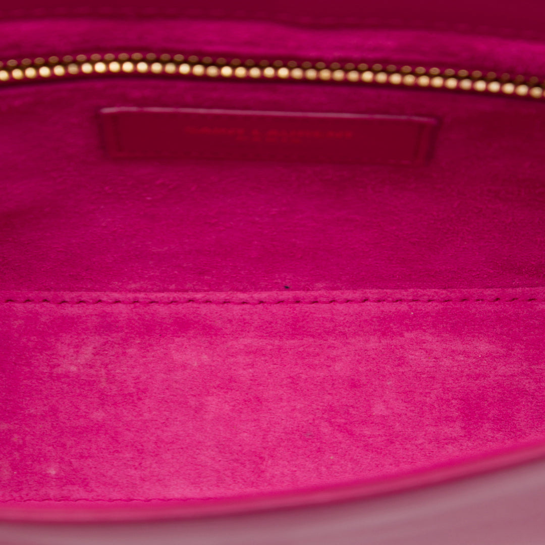 Saint Laurent Le 5 a 7 Cuir de veau lisse Rose