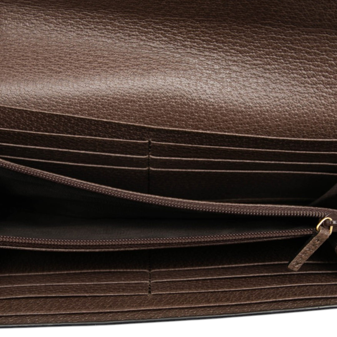 Gucci GG Supreme Web Ophidia Continental Portefeuille