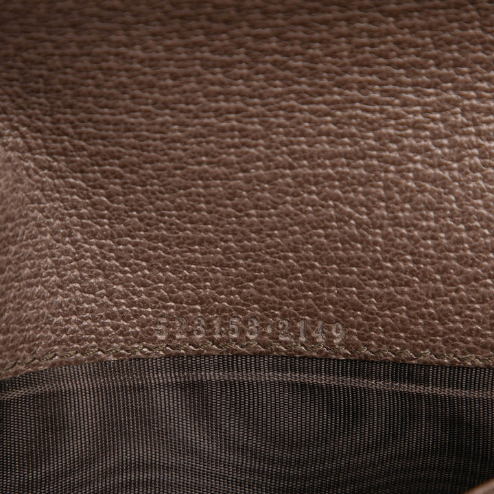 Gucci GG Supreme Web Ophidia Continental Portefeuille