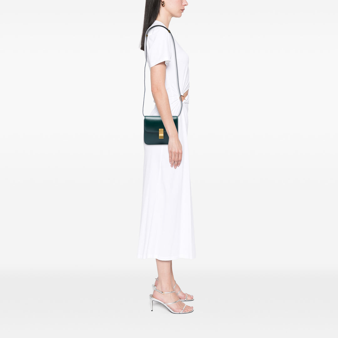 Celine Classic Boîte Teen Cuir de veau Vert – vue 6 – GABY PARIS