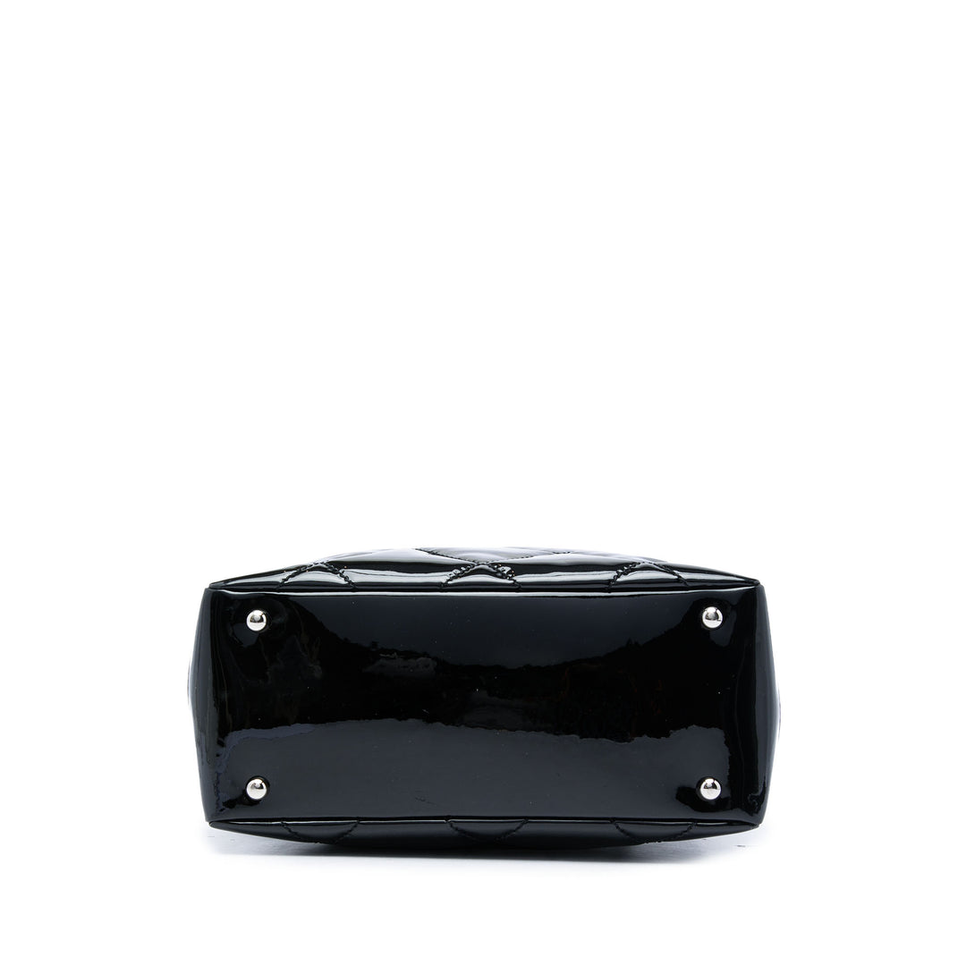 Chanel Matelassé Paris Biarritz Cabas Petit Noir – vue 3 – GABY PARIS