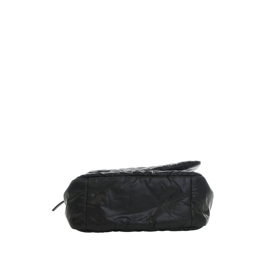 Matelassé Coco Cocoon Sac Messenger Petit Noir