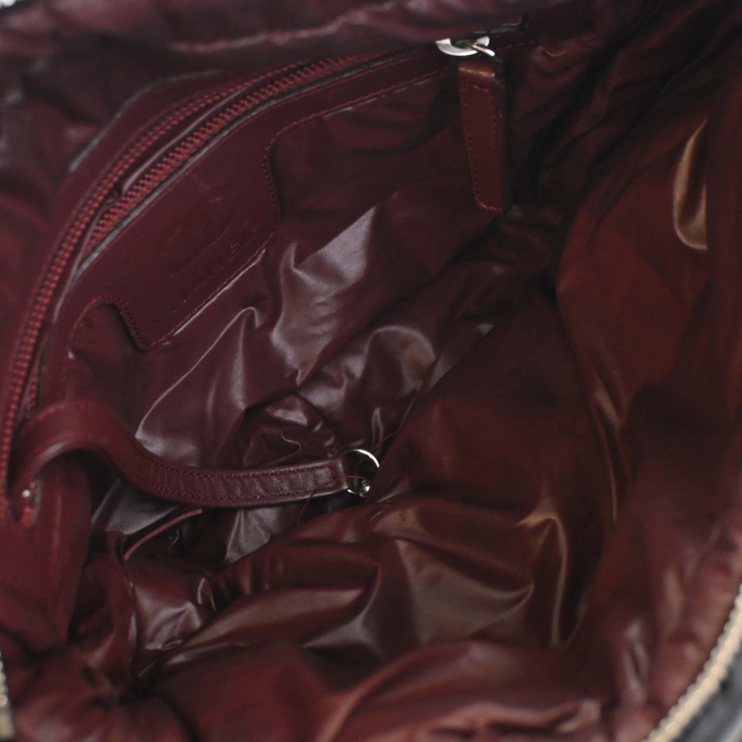 Matelassé Coco Cocoon Sac Messenger Petit Noir