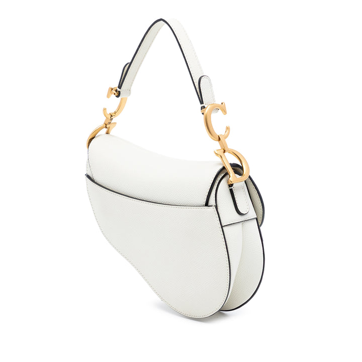 Dior Mini Cuir de veau grainé Saddle Sac