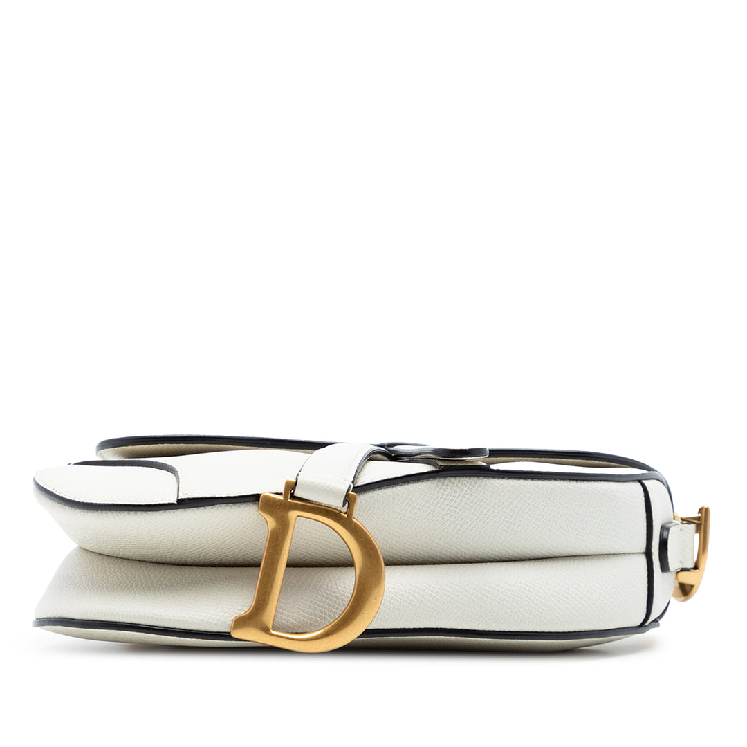 Dior Mini Cuir de veau grainé Saddle Sac