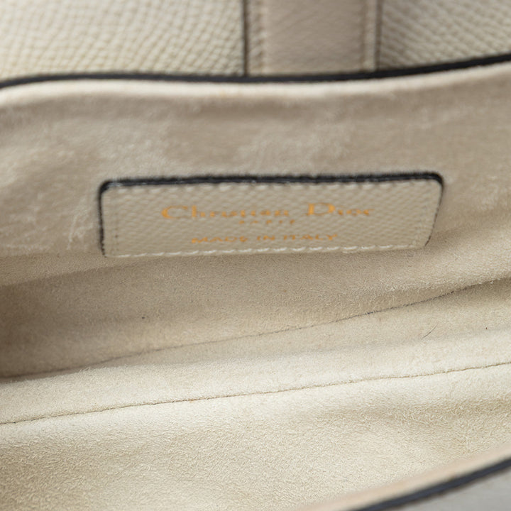 Dior Mini Cuir de veau grainé Saddle Sac
