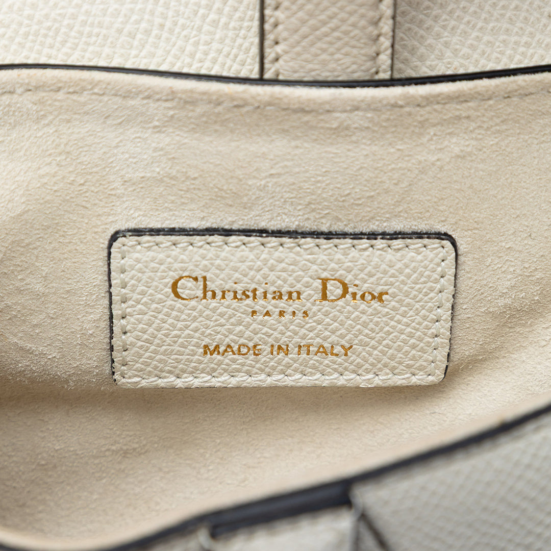 Dior Mini Cuir de veau grainé Saddle Sac