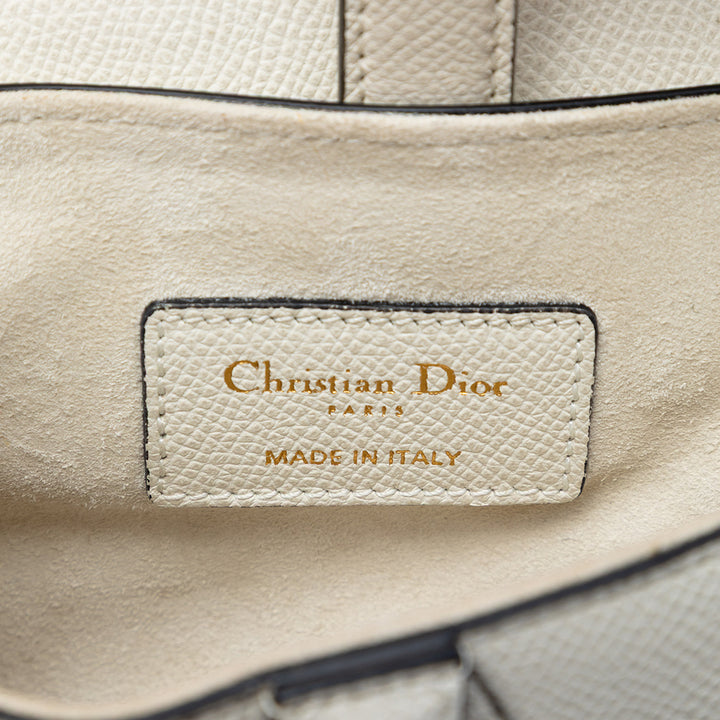 Dior Mini Cuir de veau grainé Saddle Sac