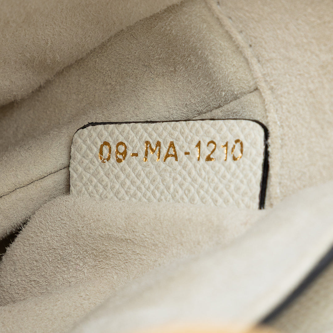 Dior Mini Cuir de veau grainé Saddle Sac
